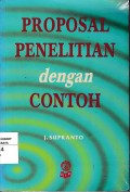 Proposal Penelitian Dengan Contoh