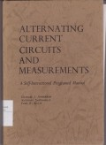 ALTERNATING CURRENT CIRCUITS AND MEASUREMENTS