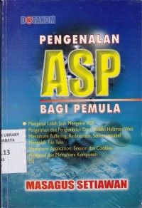 Pengenalan ASP Bagi Pemula